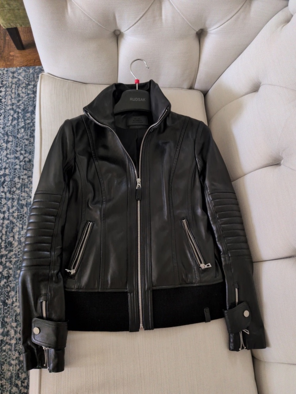 Rudsak Women's Leather Jacket | NWOT Moto Jacket